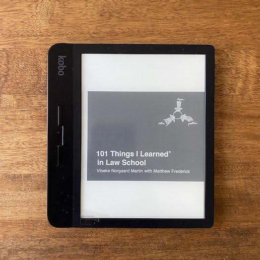 101 Things I Learned in Law School 101 Things I Learned in Law School